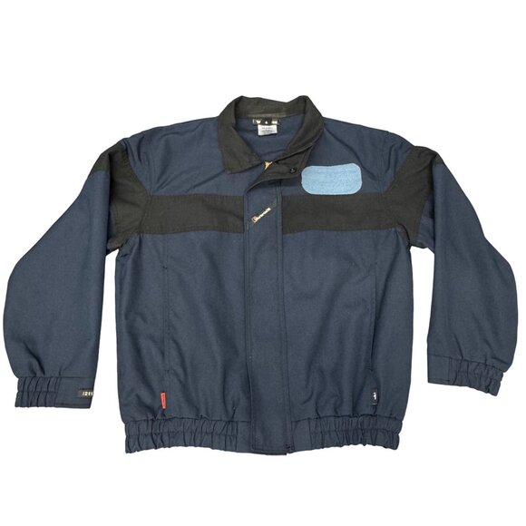 Workrite Nomex FRC Mens Navy Blue Work‎ Jacket Size Medium - Picture 1 of 8
